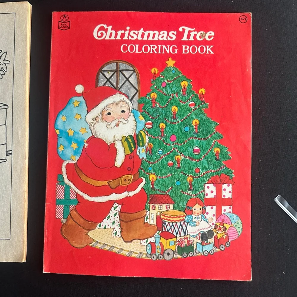 Happy House Christmas Coloring Books 80’s movie prop